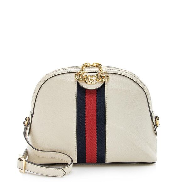 Gucci Leather Ophidia Dome Small Shoulder Bag - Picture 1 of 16